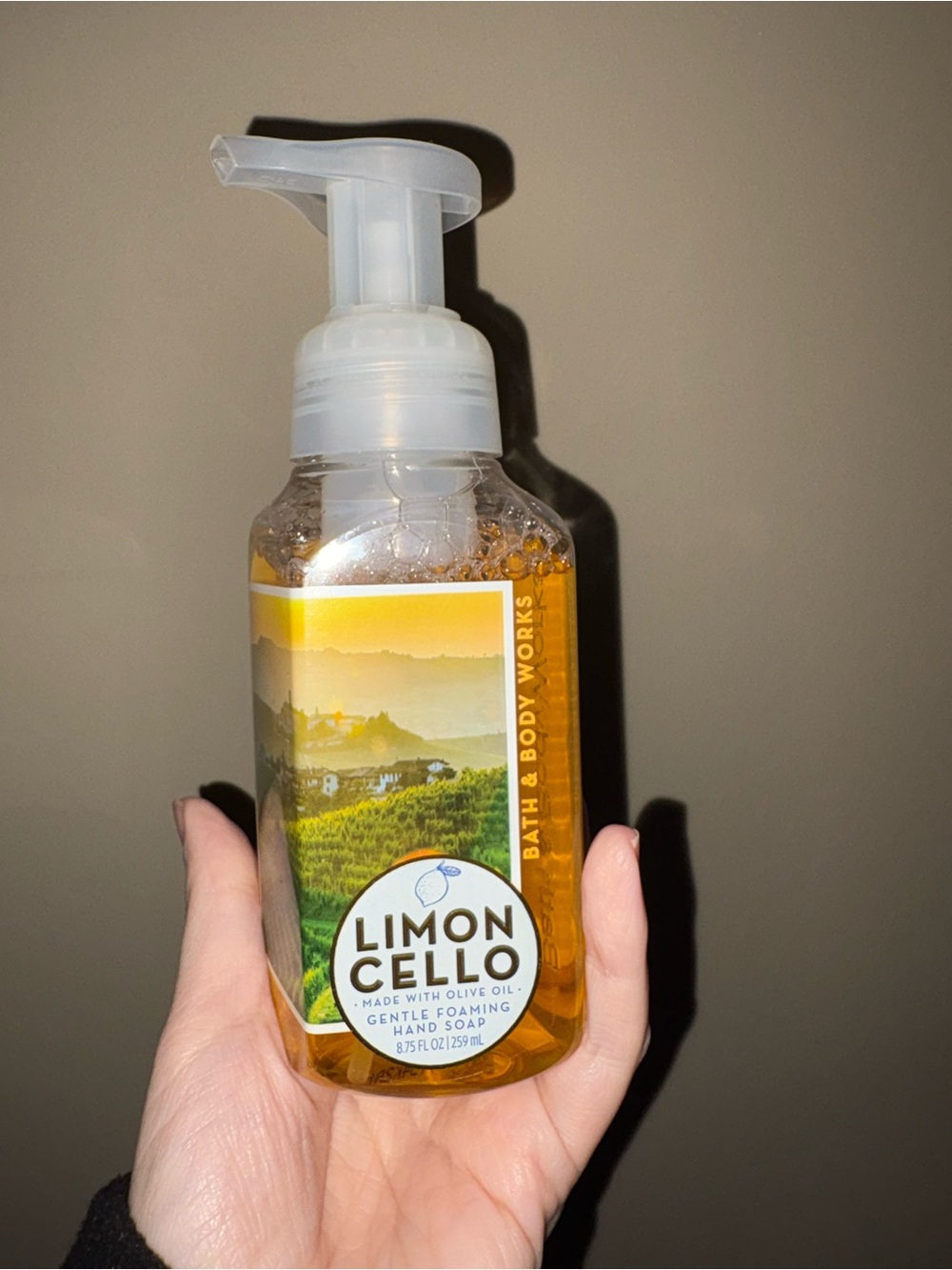 Bath & Body Works Limoncello Foaming Hand Soap - Yellow
